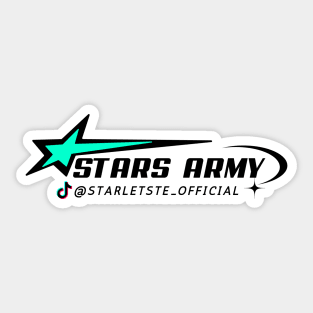 Stars Army - Team Design Sticker